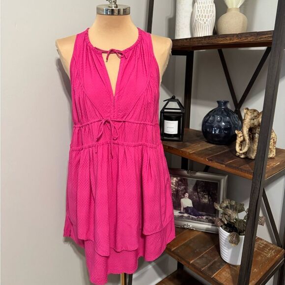 IRO Women's Pink Snart Sleeveless Mini Dress Size FR 40 /US 8 (M) - Picture 2 of 11